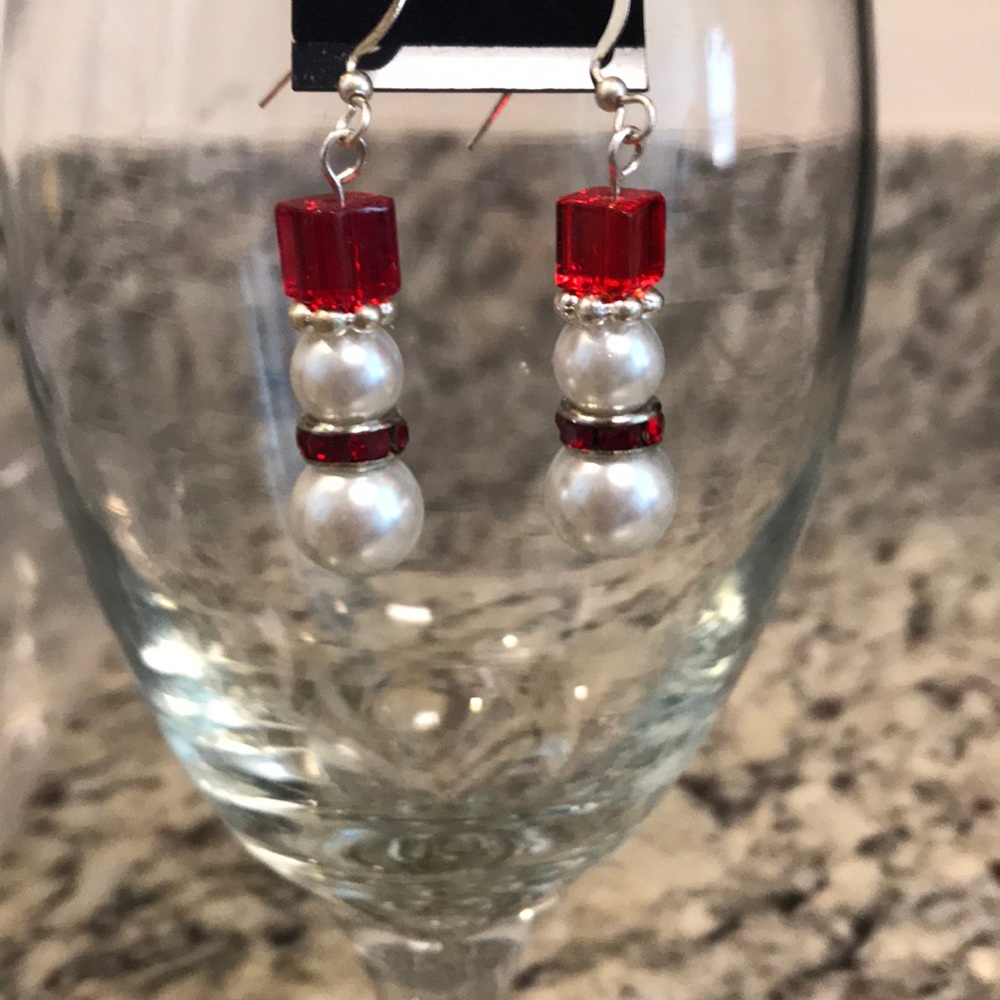 Snowman Earrings